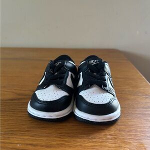 Nike Dunk Low Baby Black and White Sneakers